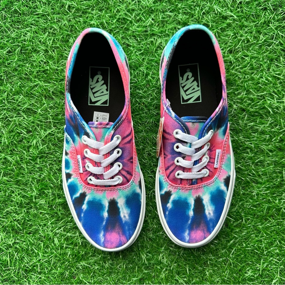 Vans Authentic Tie Dye Multi Color True White - Picture 6 of 7